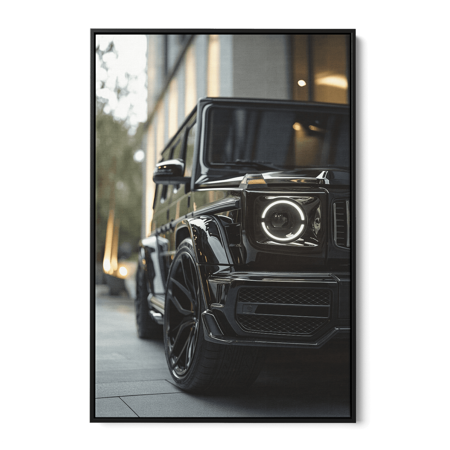 G63 NOIR ELEGANCE (Kleur)*Canvas*40x60*Baklijst*Kunstwerk*Masculina.nl