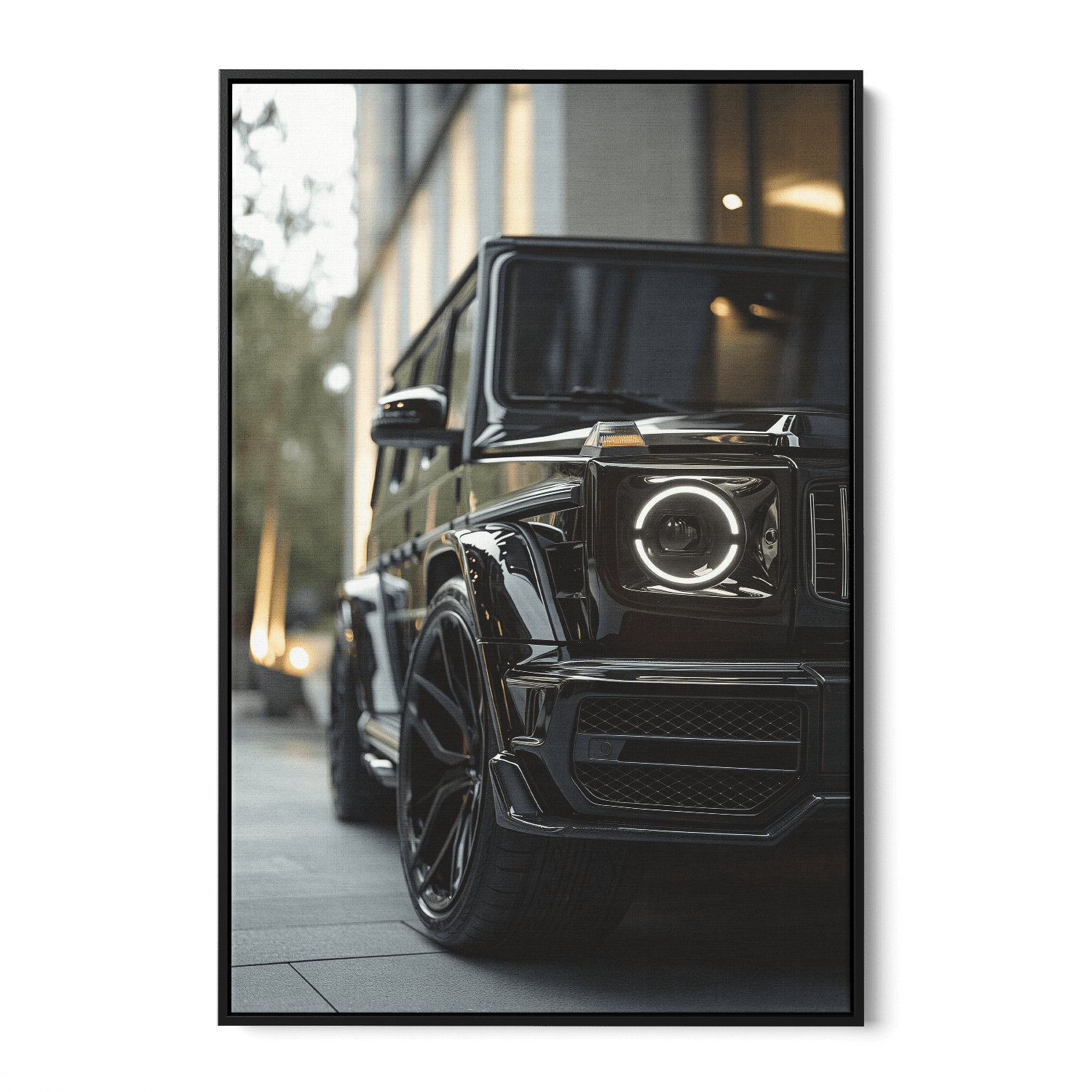 G63 NOIR ELEGANCE (Kleur)*Canvas*40x60*Baklijst*Kunstwerk*Masculina.nl
