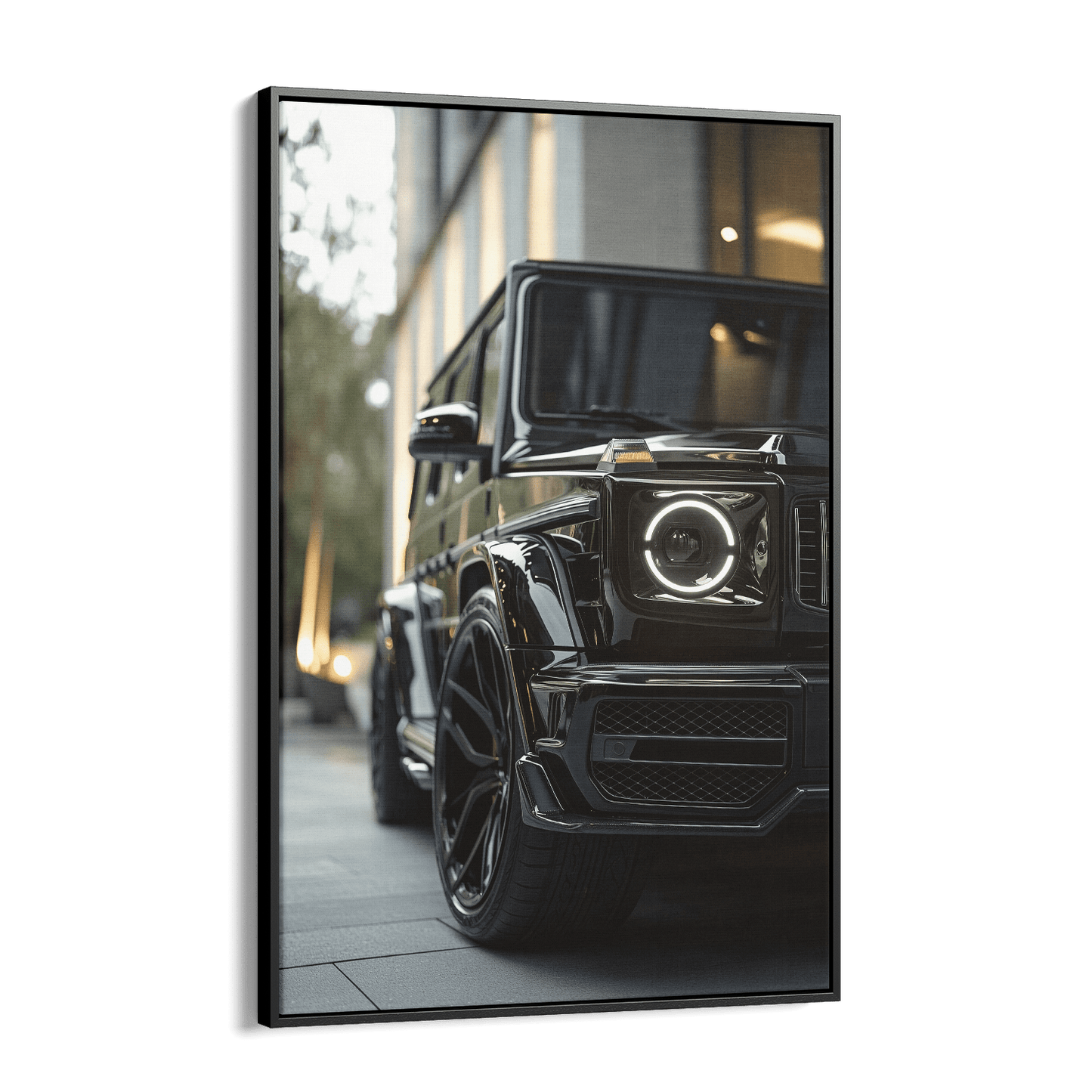 G63 NOIR ELEGANCE (Kleur)*Canvas*40x60*Baklijst*Kunstwerk*Masculina.nl