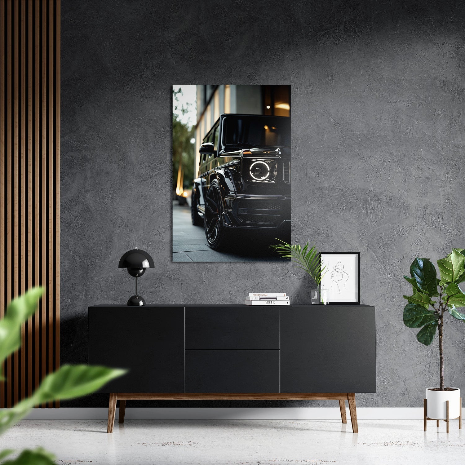 G63 NOIR ELEGANCE (Kleur)*Dibond*40x60*Dibond*Kunstwerk*Masculina.nl