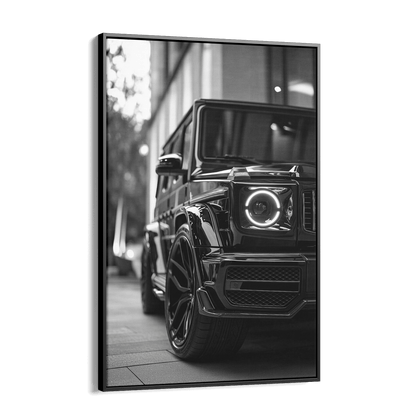 G63 NOIR ELEGANCE (Monochroom)*Canvas*40x60*Baklijst*Kunstwerk*Masculina.nl