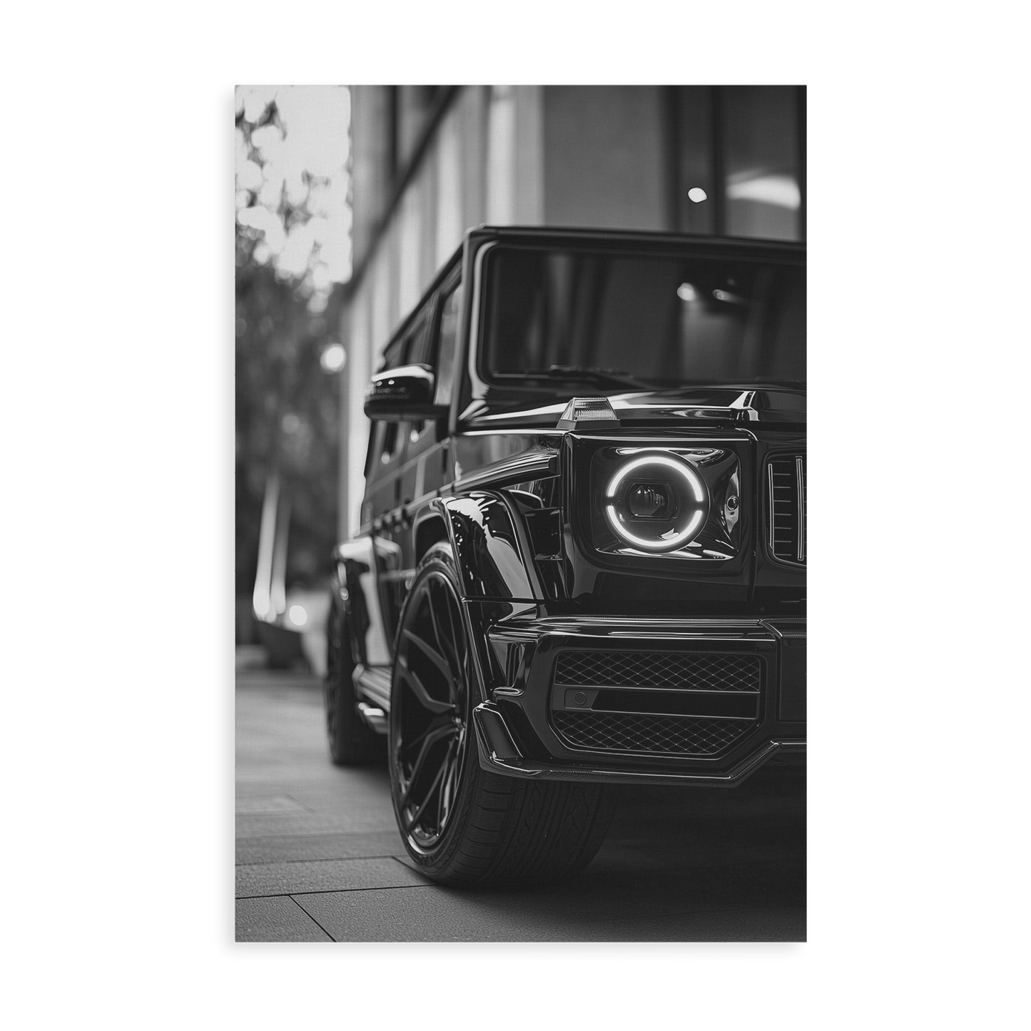 G63 NOIR ELEGANCE (Monochroom)*Canvas*40x60*Canvas*Kunstwerk*Masculina.nl