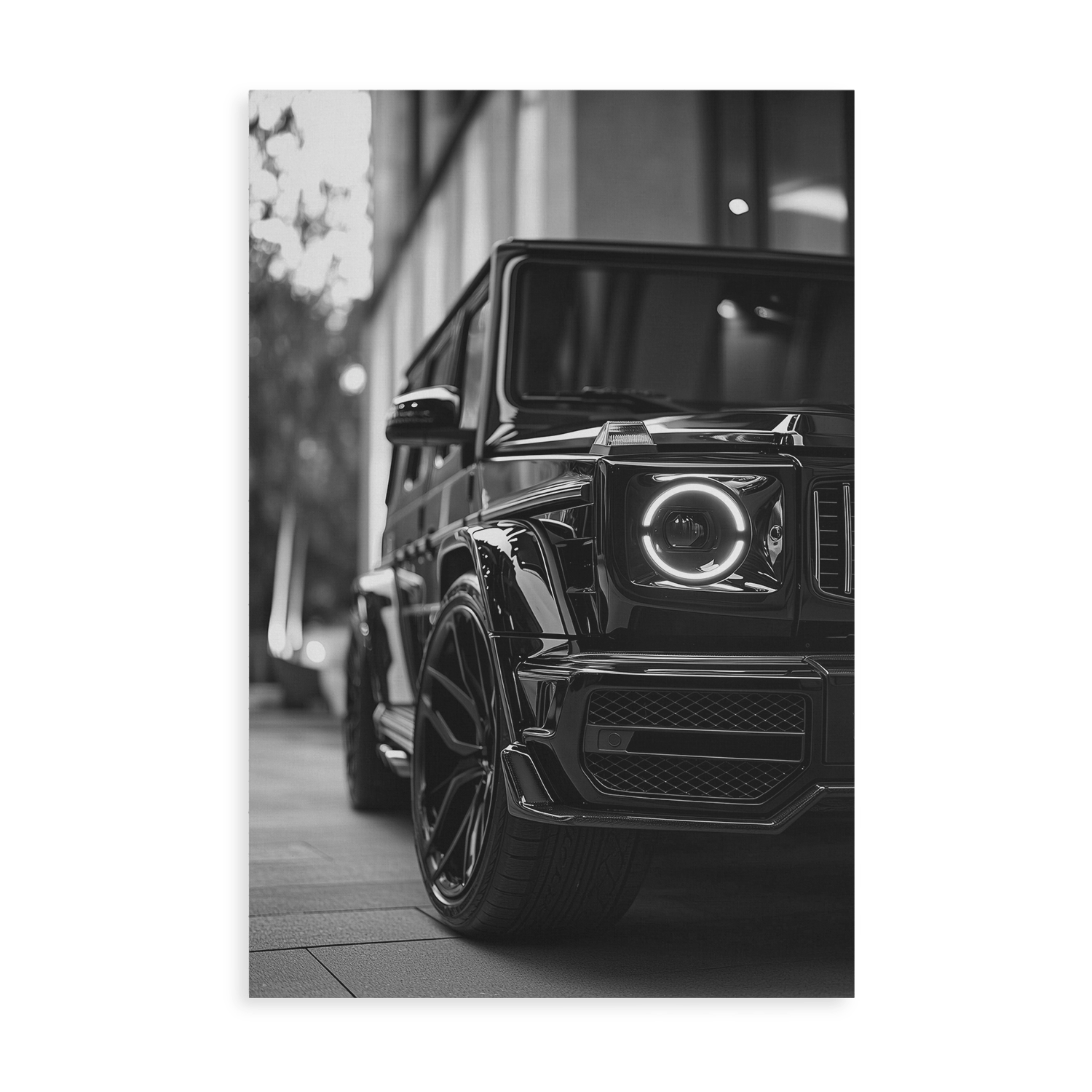 G63 NOIR ELEGANCE (Monochroom)*Canvas*40x60*Canvas*Kunstwerk*Masculina.nl