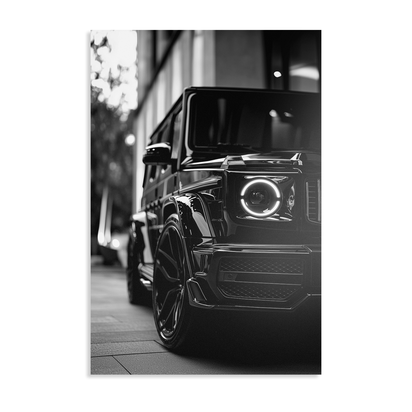 G63 NOIR ELEGANCE (Monochroom)*Dibond*40x60*Dibond*Kunstwerk*Masculina.nl