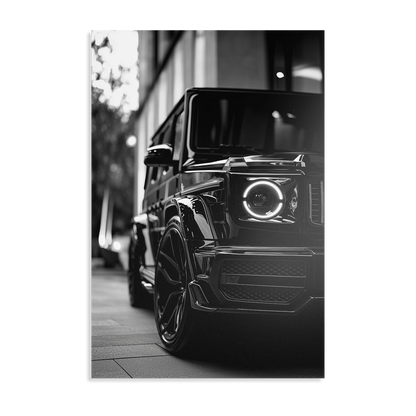 G63 NOIR ELEGANCE (Monochroom)*Dibond*40x60*Dibond*Kunstwerk*Masculina.nl
