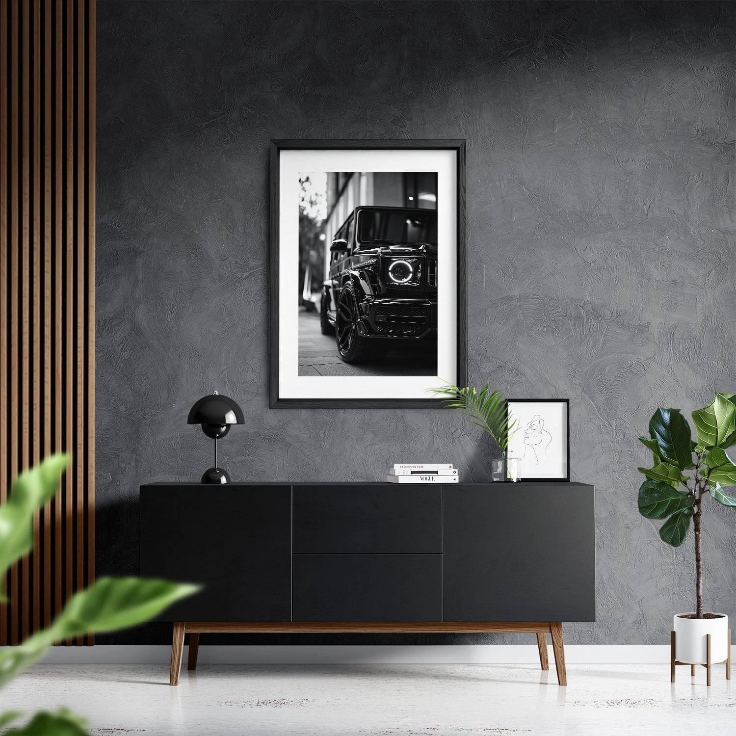 G63 NOIR ELEGANCE (Monochroom)*Papier*40x60*Papier*Kunstwerk*Masculina.nl