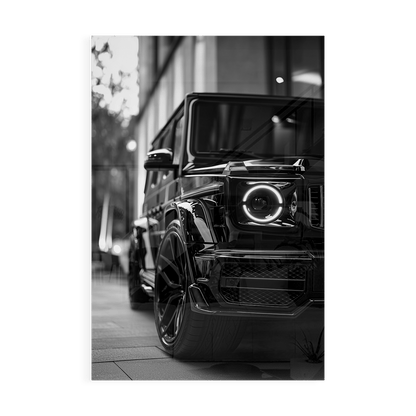 G63 NOIR ELEGANCE (Monochroom)*Plexiglas*40x60*Plexiglas*Kunstwerk*Masculina.nl