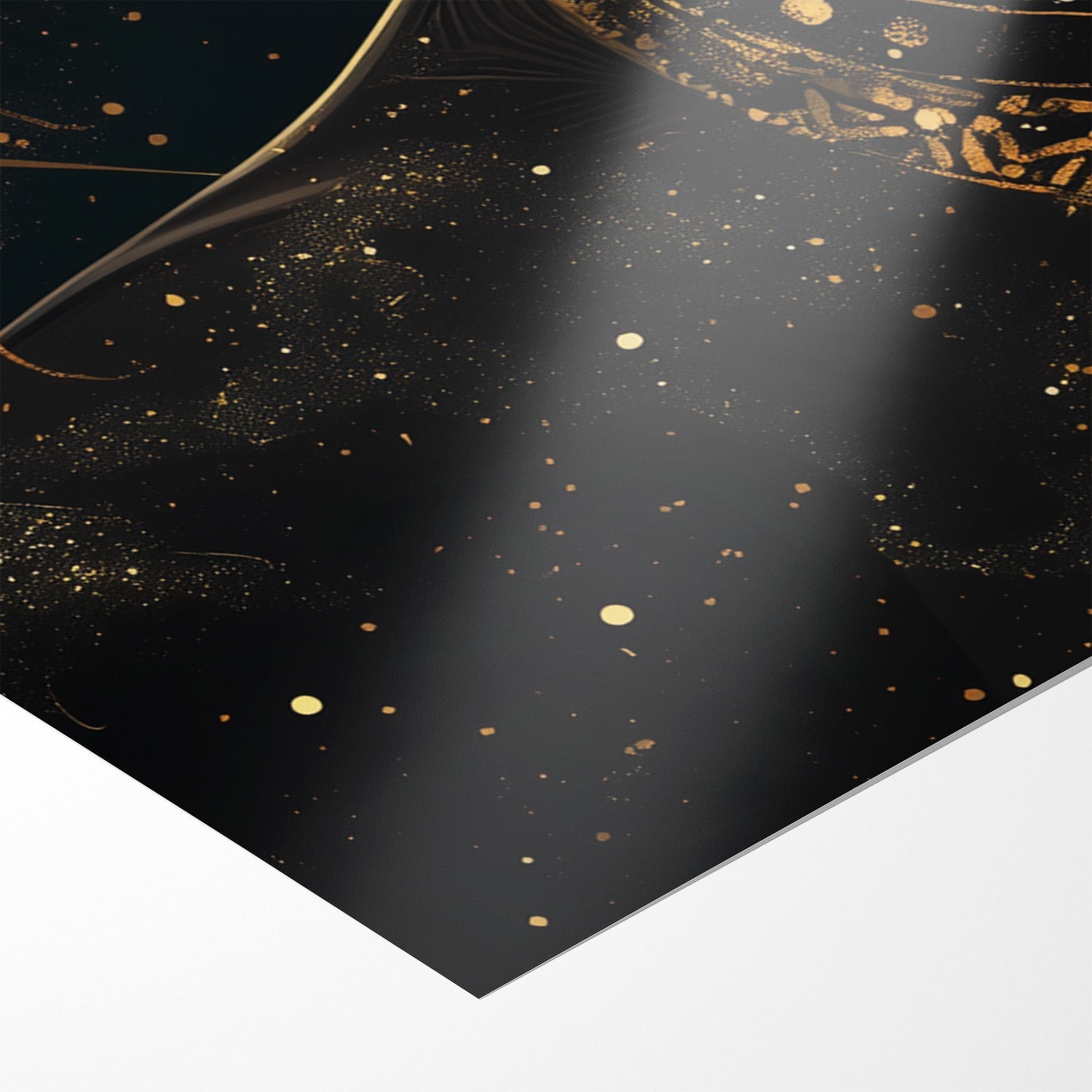 GODDESS OF THE GOLDEN ELEMENTS*Papier*40x60*Papier*Kunstwerk*Masculina.nl