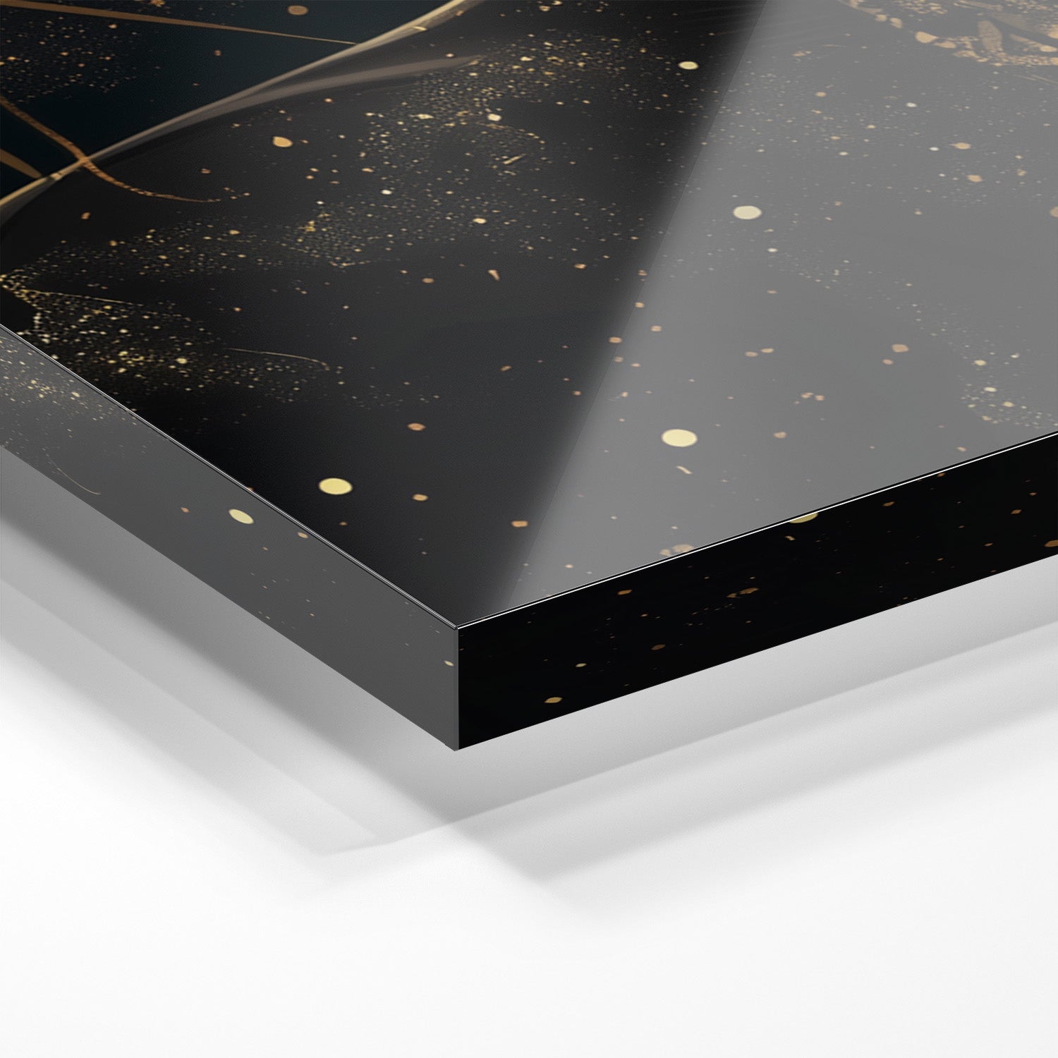 GODDESS OF THE GOLDEN ELEMENTS*Plexiglas*40x60*Plexiglas*Kunstwerk*Masculina.nl