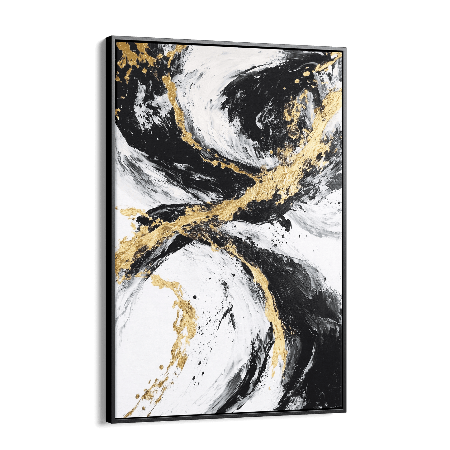 GOLDEN FLUX*Canvas*40x60*Baklijst*Kunstwerk*Masculina.nl