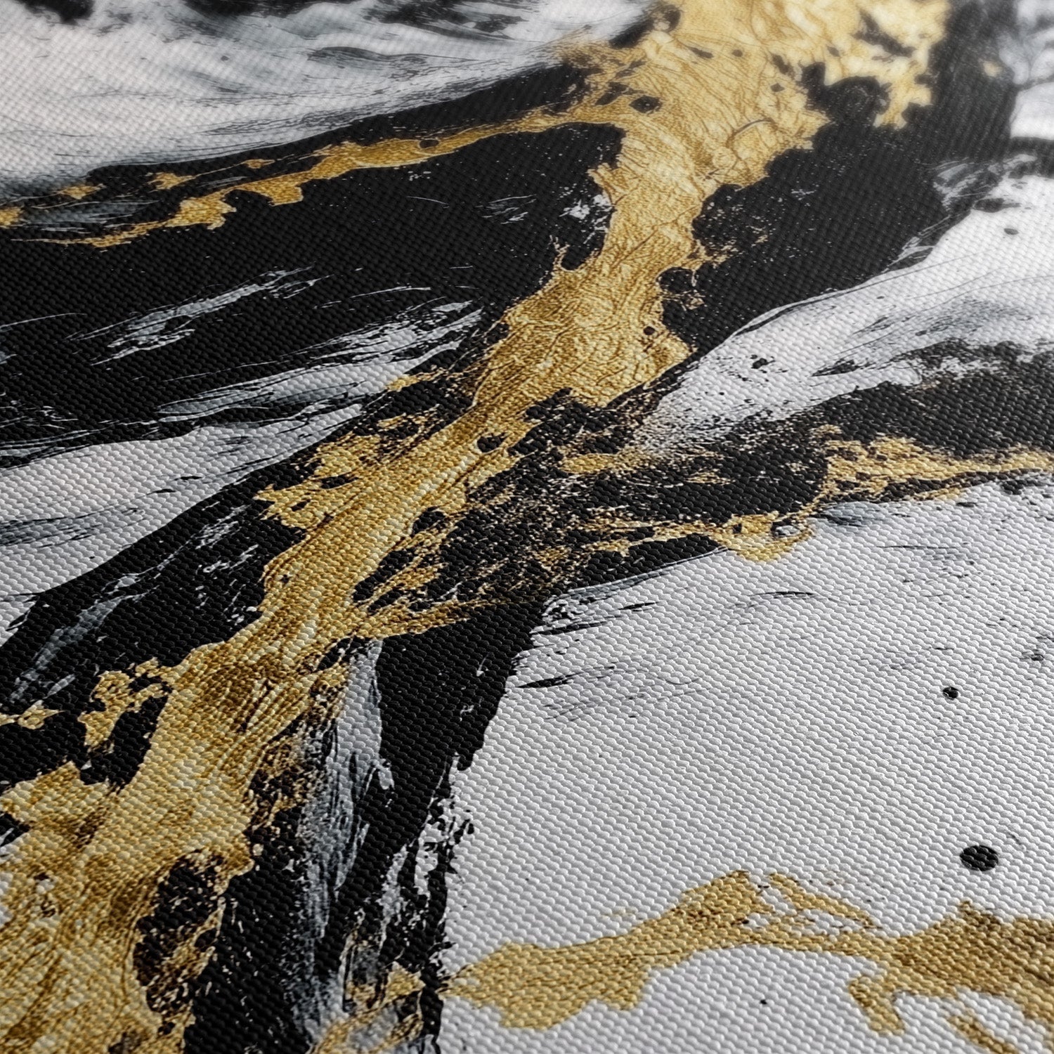 GOLDEN FLUX*Canvas*40x60*Canvas*Kunstwerk*Masculina.nl