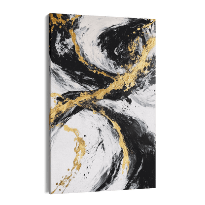 GOLDEN FLUX*Canvas*40x60*Canvas*Kunstwerk*Masculina.nl