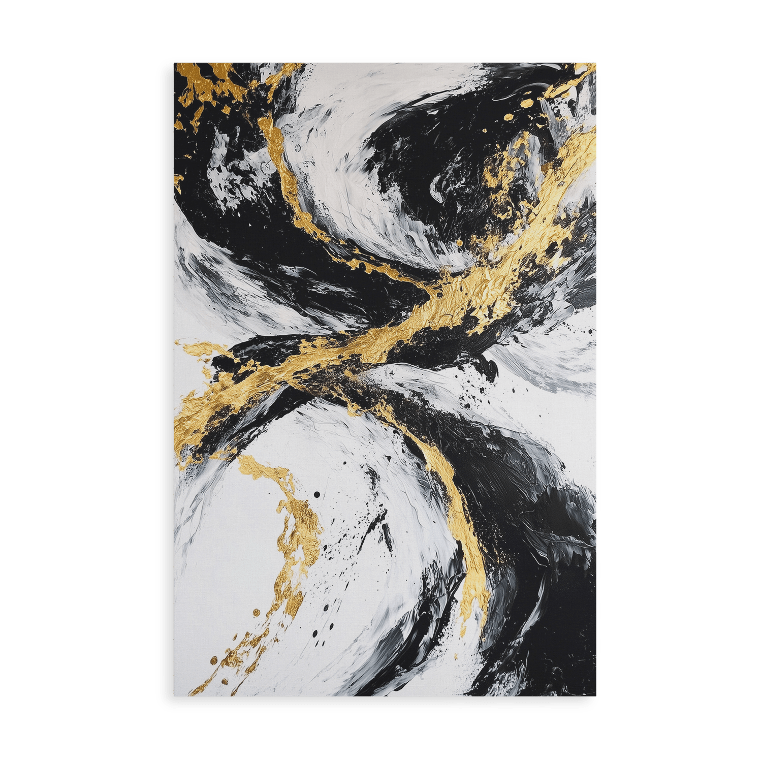 GOLDEN FLUX*Canvas*40x60*Canvas*Kunstwerk*Masculina.nl