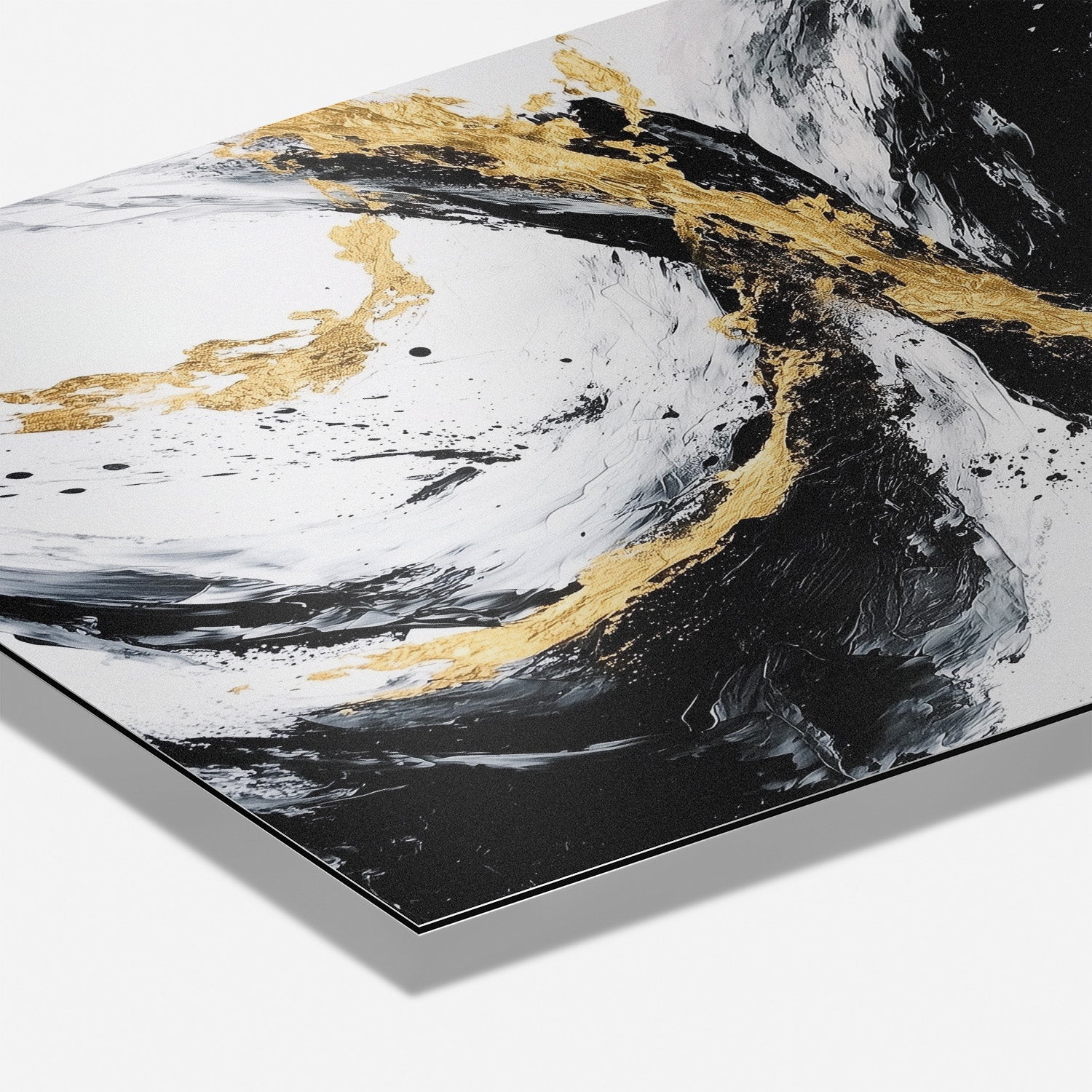 GOLDEN FLUX*Dibond*40x60*Dibond*Kunstwerk*Masculina.nl