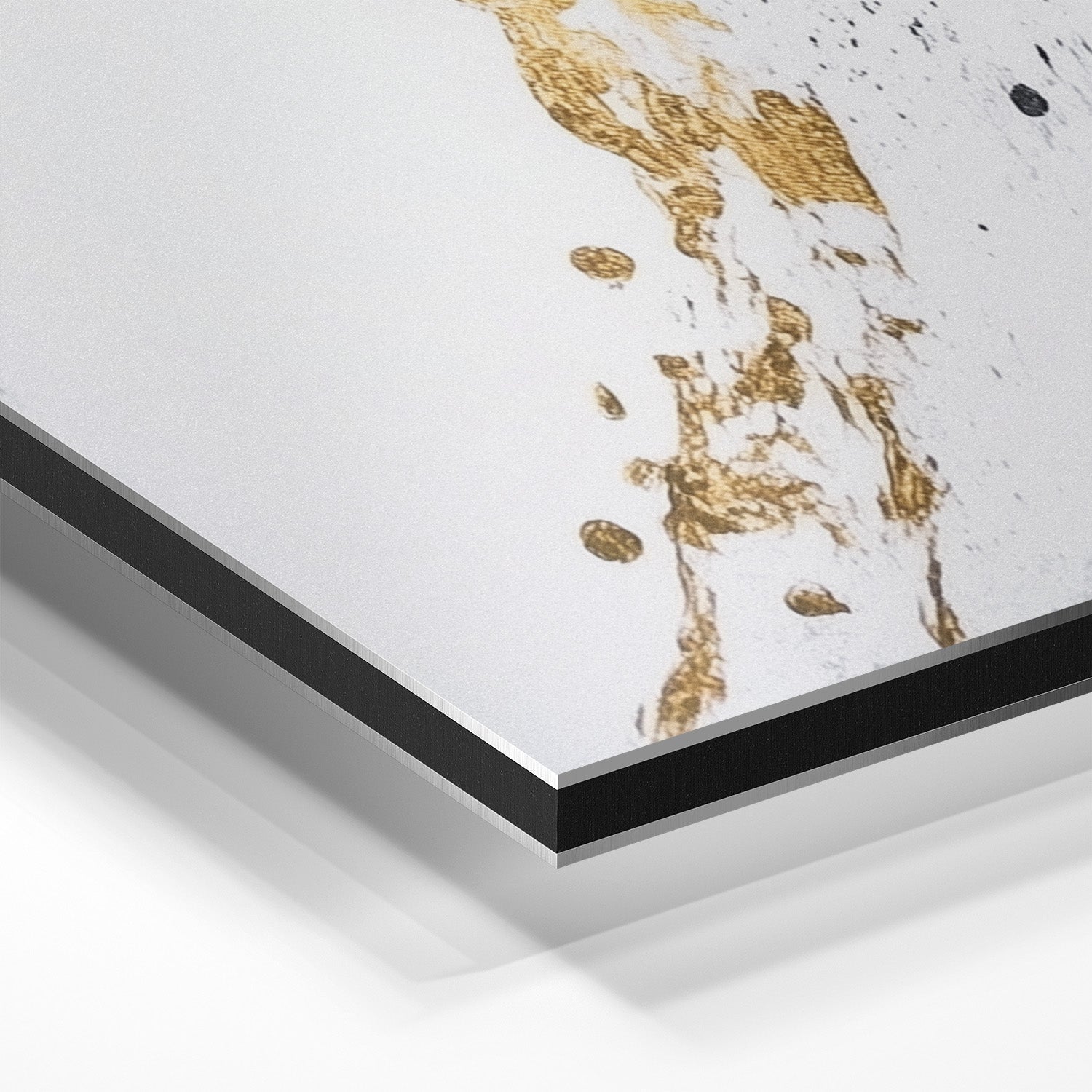 GOLDEN FLUX*Dibond*40x60*Dibond*Kunstwerk*Masculina.nl