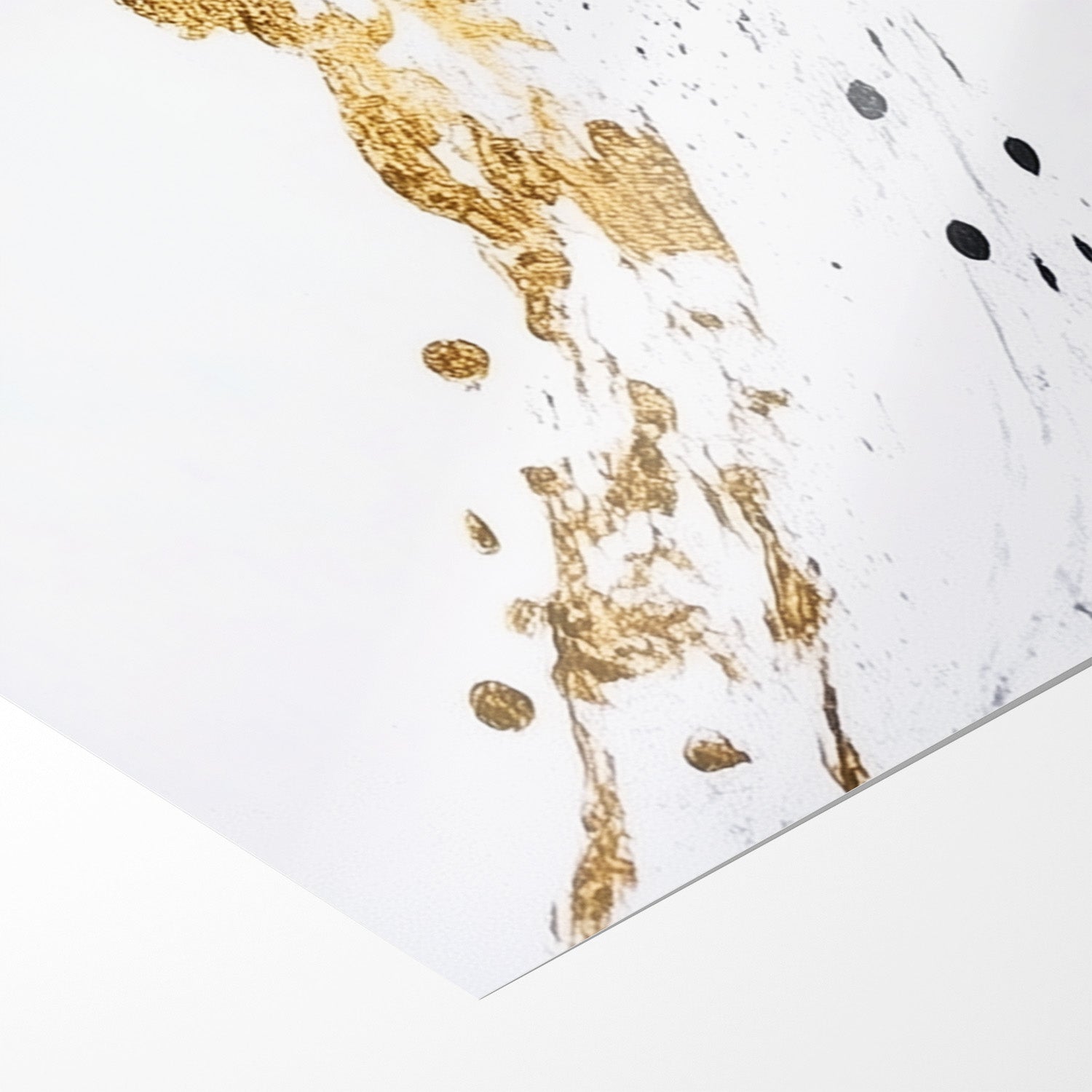 GOLDEN FLUX*Papier*40x60*Papier*Kunstwerk*Masculina.nl
