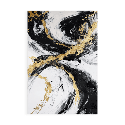 GOLDEN FLUX*Plexiglas*40x60*Plexiglas*Kunstwerk*Masculina.nl