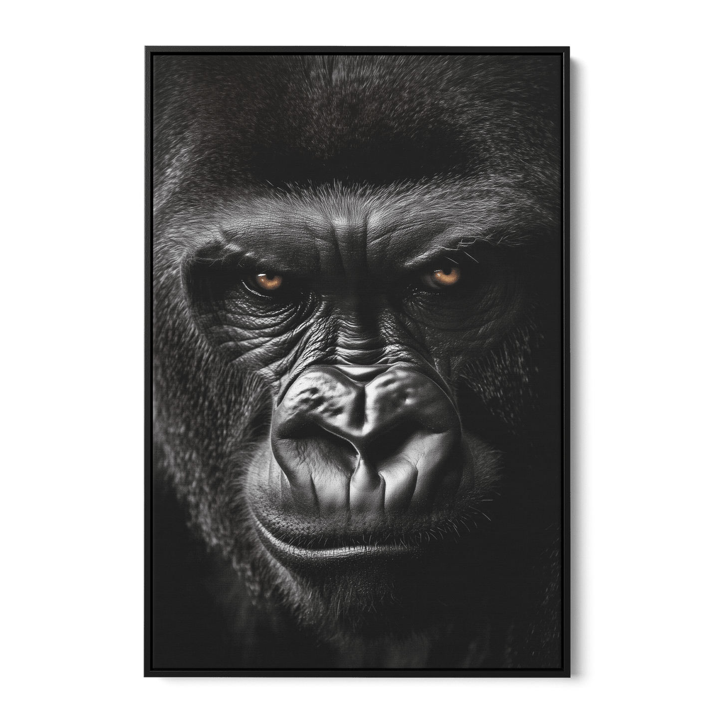 GRUMPY GORILLA*Canvas*40x60*Baklijst*Kunstwerk*Masculina.nl