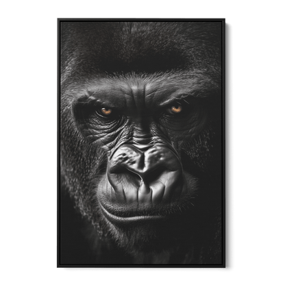 GRUMPY GORILLA*Canvas*40x60*Baklijst*Kunstwerk*Masculina.nl