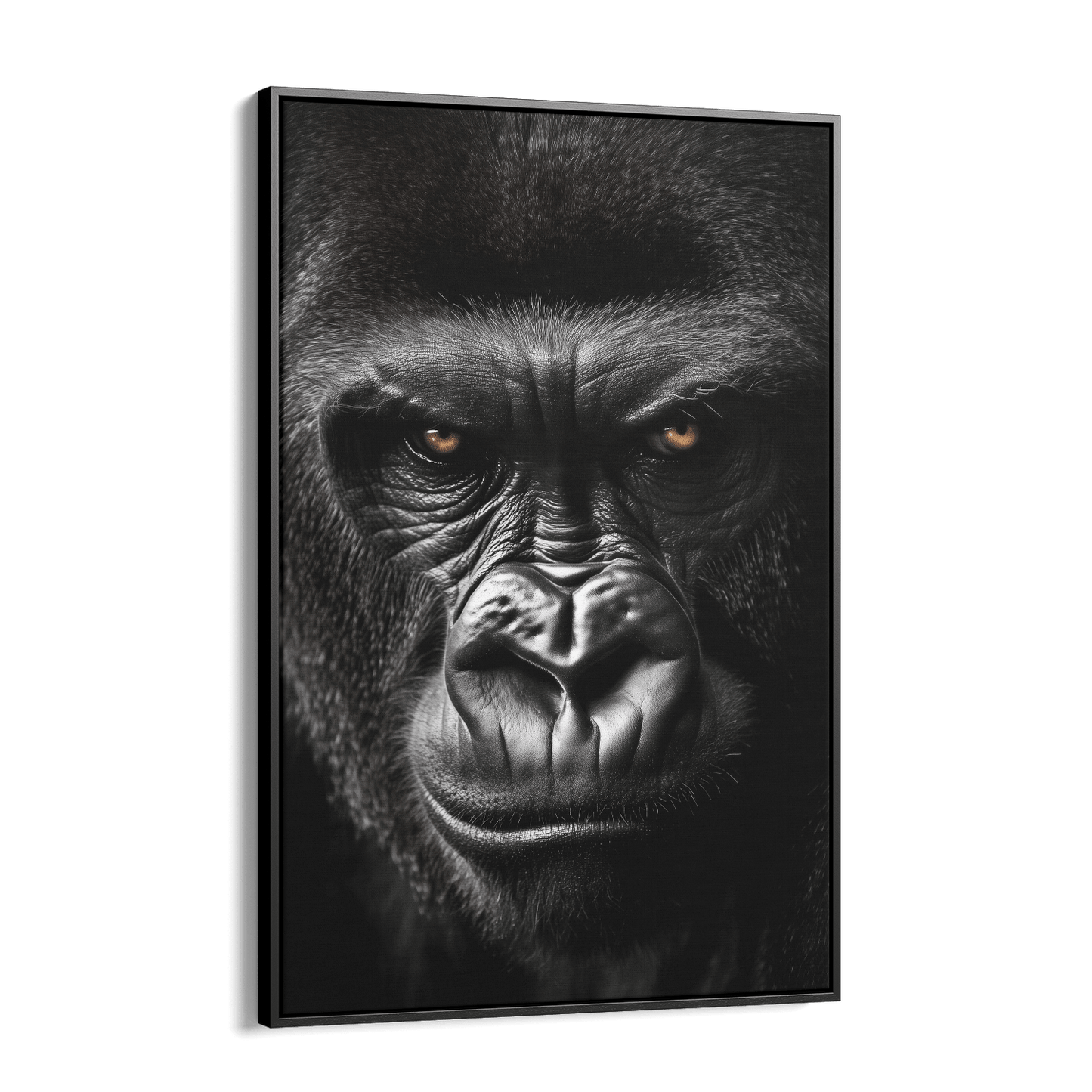 GRUMPY GORILLA*Canvas*40x60*Baklijst*Kunstwerk*Masculina.nl