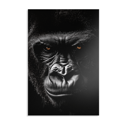 GRUMPY GORILLA*Dibond*40x60*Dibond*Kunstwerk*Masculina.nl