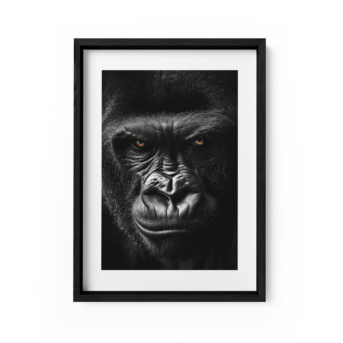 GRUMPY GORILLA*Papier*40x60*Papier*Kunstwerk*Masculina.nl