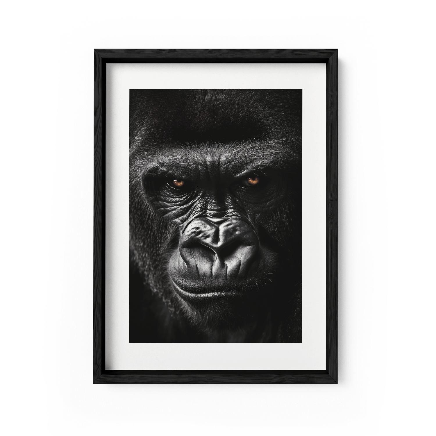 GRUMPY GORILLA*Papier*40x60*Papier*Kunstwerk*Masculina.nl