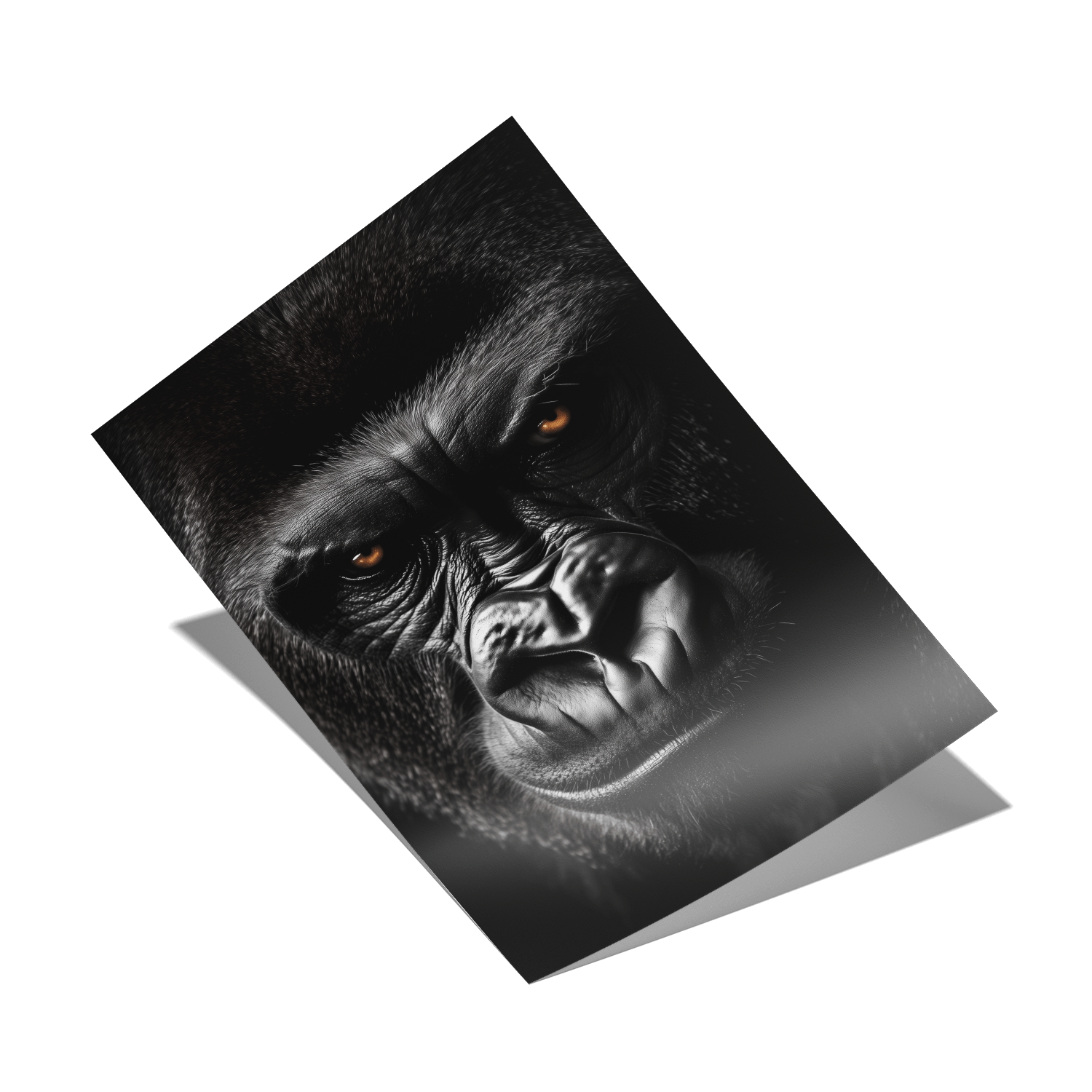 GRUMPY GORILLA*Papier*40x60*Papier*Kunstwerk*Masculina.nl