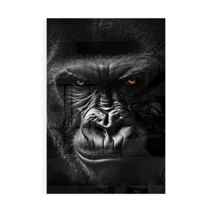 GRUMPY GORILLA*Plexiglas*40x60*Plexiglas*Kunstwerk*Masculina.nl