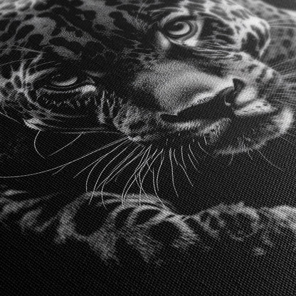 JUMPING JAGUAR*Canvas*40x60*Canvas*Kunstwerk*Masculina.nl