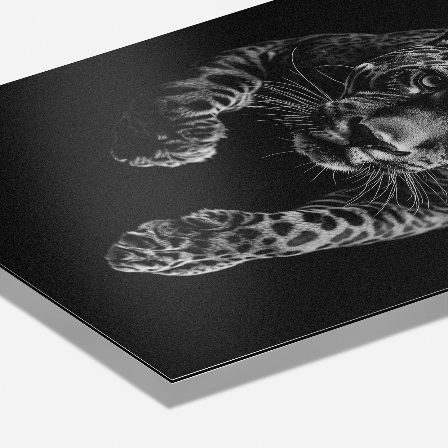 JUMPING JAGUAR*Dibond*40x60*Dibond*Kunstwerk*Masculina.nl