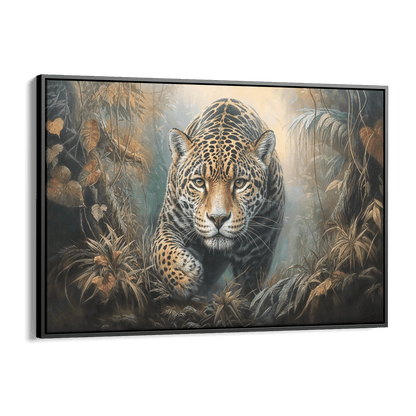 JUNGLE JAGUAR*Canvas*60x40*Baklijst*Kunstwerk*Masculina.nl