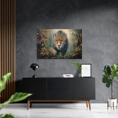 JUNGLE JAGUAR*Canvas*60x40*Canvas*Kunstwerk*Masculina.nl