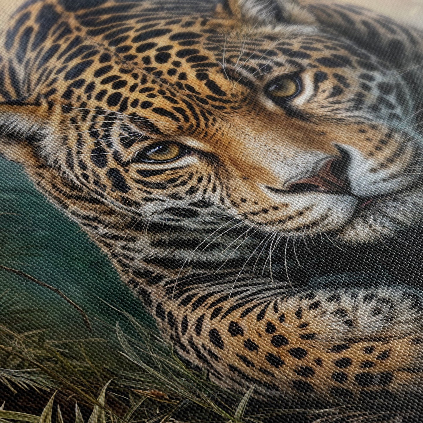 JUNGLE JAGUAR*Canvas*60x40*Canvas*Kunstwerk*Masculina.nl