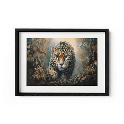 JUNGLE JAGUAR*Papier*60x40*Papier*Kunstwerk*Masculina.nl