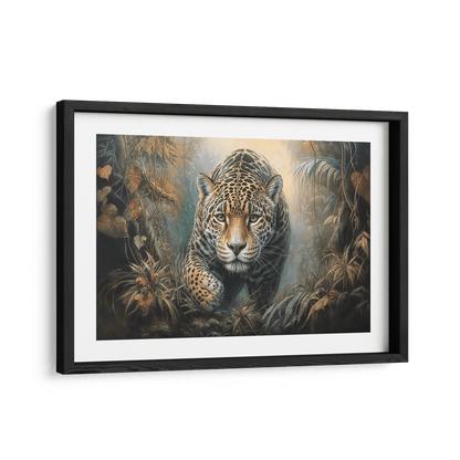 JUNGLE JAGUAR*Papier*60x40*Papier*Kunstwerk*Masculina.nl