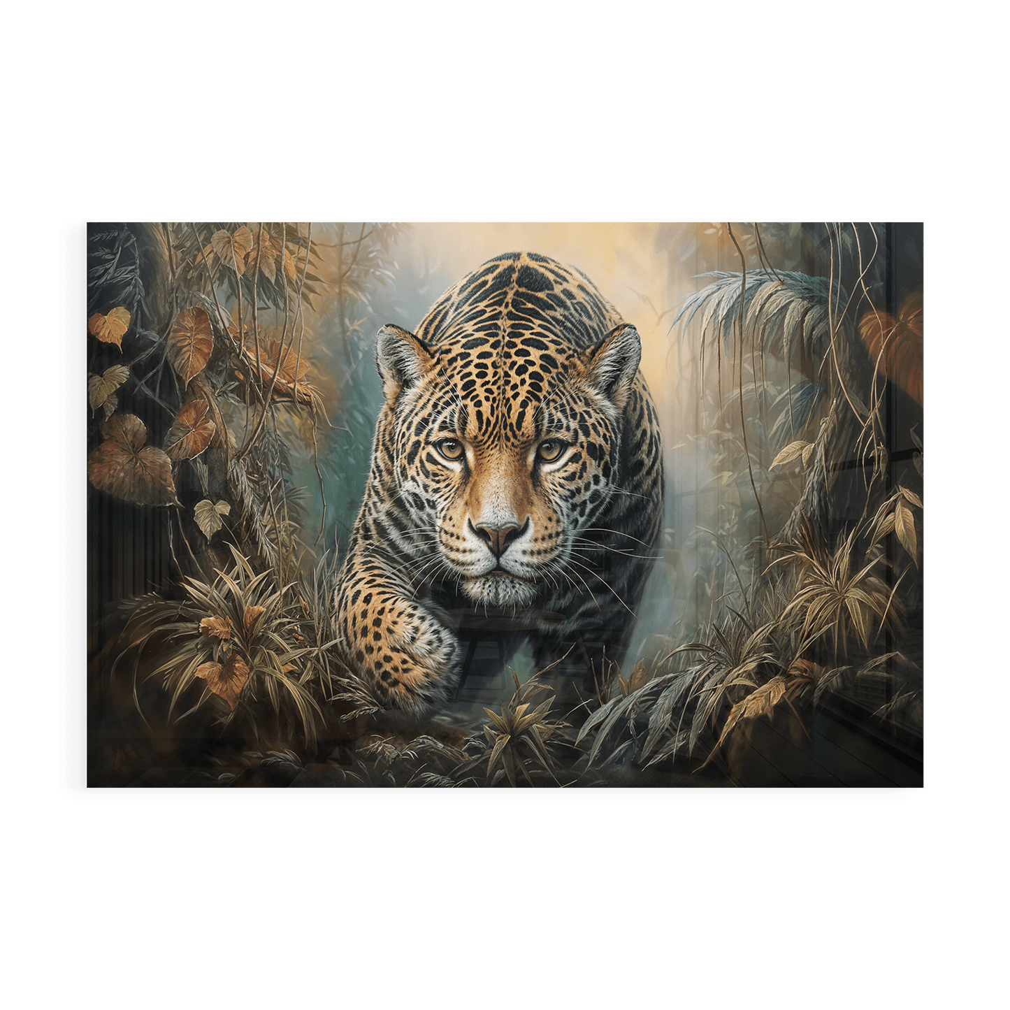 JUNGLE JAGUAR*Plexiglas*60x40*Plexiglas*Kunstwerk*Masculina.nl