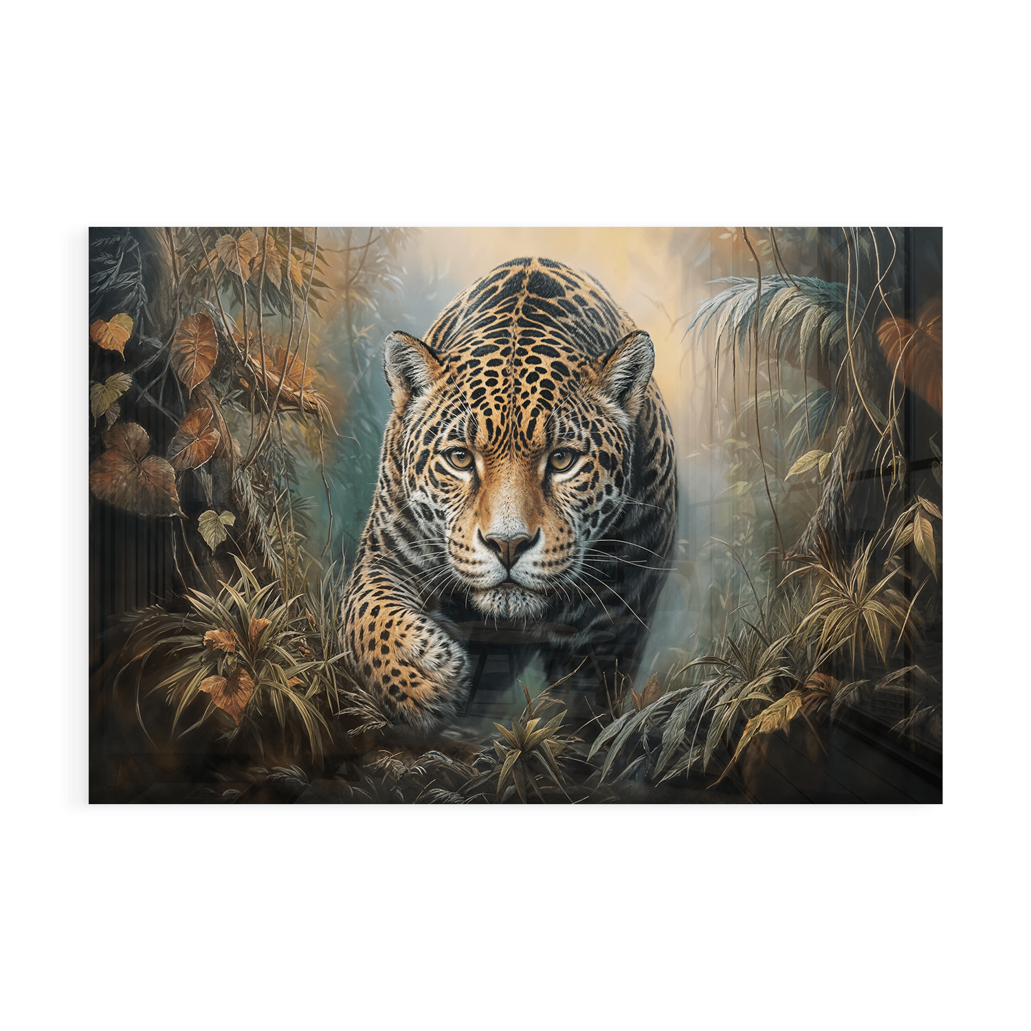 JUNGLE JAGUAR*Plexiglas*60x40*Plexiglas*Kunstwerk*Masculina.nl
