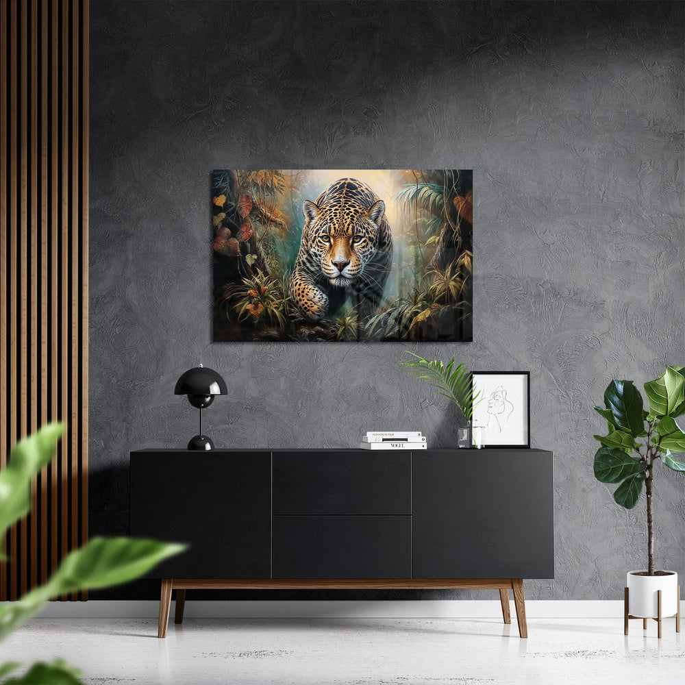 JUNGLE JAGUAR*Plexiglas*60x40*Plexiglas*Kunstwerk*Masculina.nl