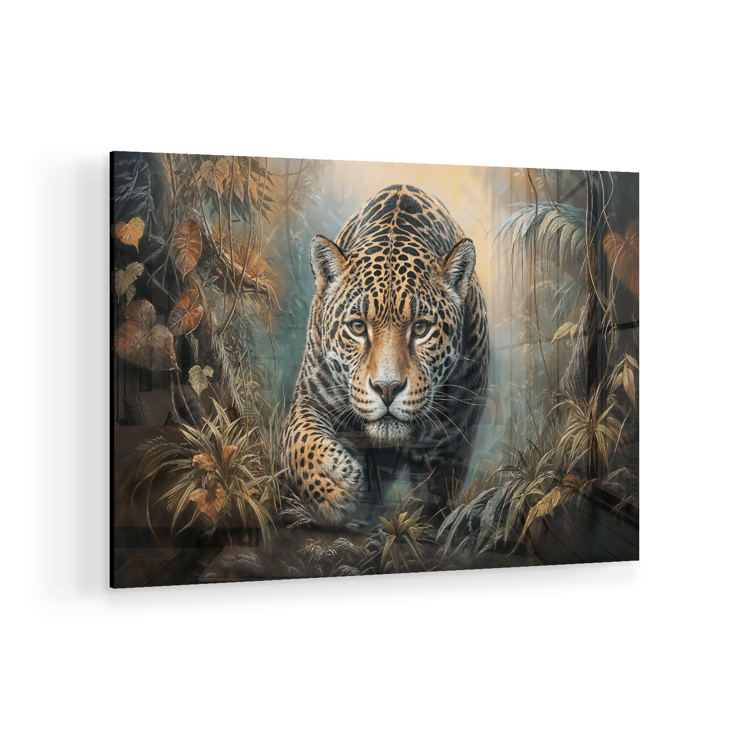 JUNGLE JAGUAR*Plexiglas*60x40*Plexiglas*Kunstwerk*Masculina.nl