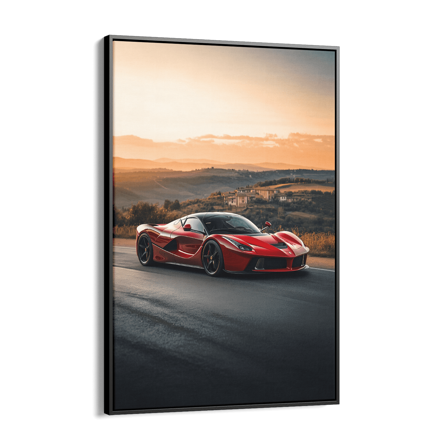 LA FERRARI x ITALY*Canvas*40x60*Baklijst*Kunstwerk*Masculina.nl