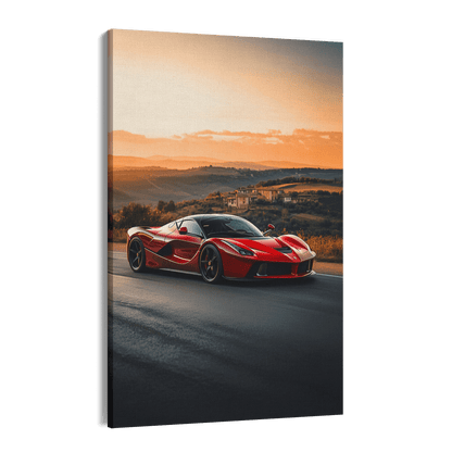 LA FERRARI x ITALY*Canvas*40x60*Canvas*Kunstwerk*Masculina.nl