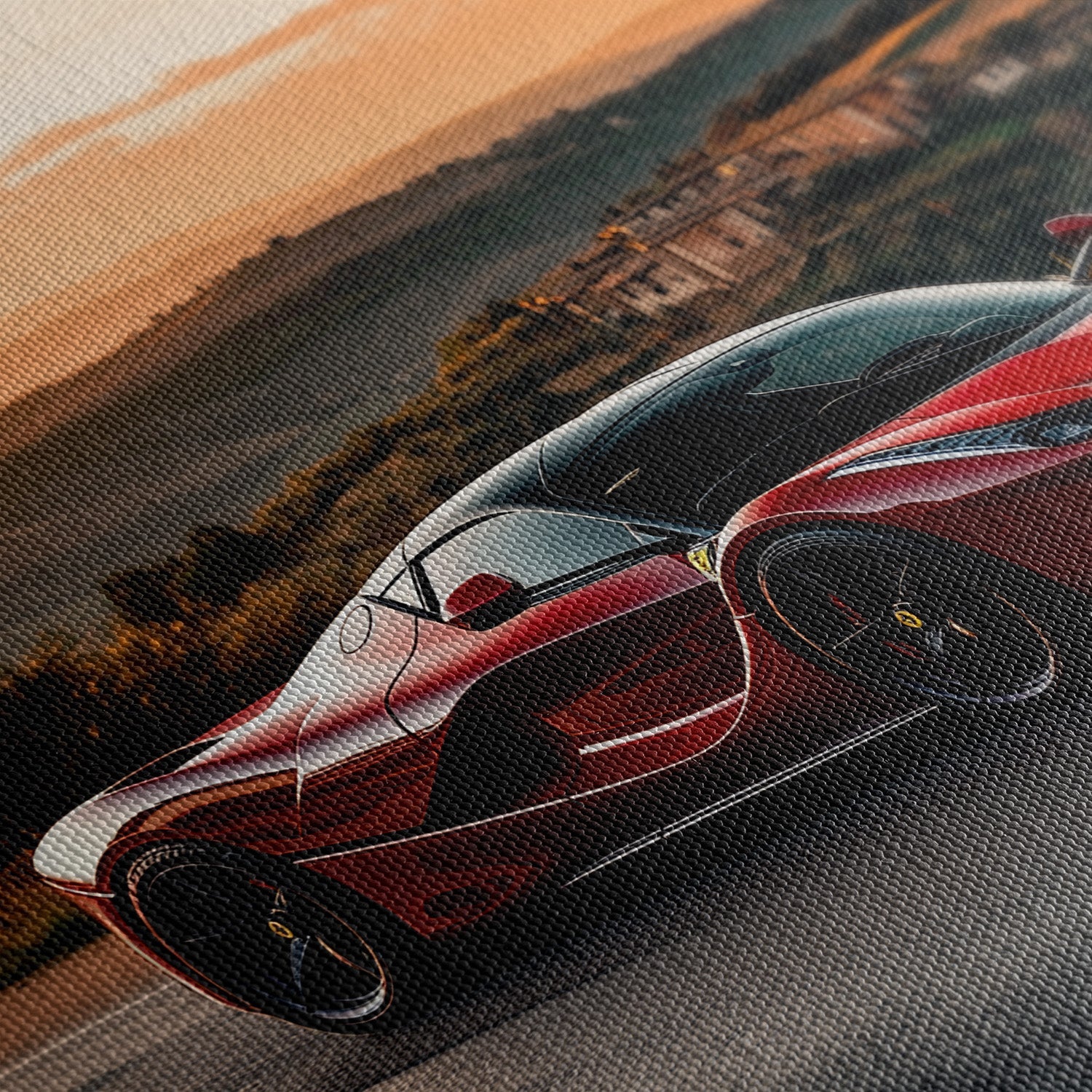 LA FERRARI x ITALY*Canvas*40x60*Canvas*Kunstwerk*Masculina.nl