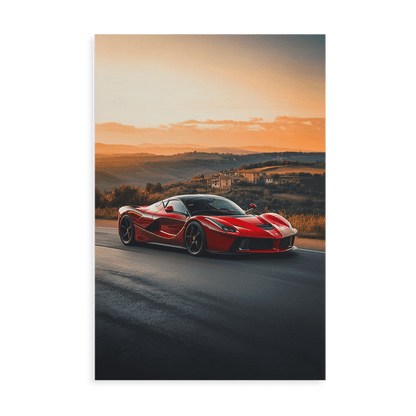 LA FERRARI x ITALY*Canvas*40x60*Canvas*Kunstwerk*Masculina.nl