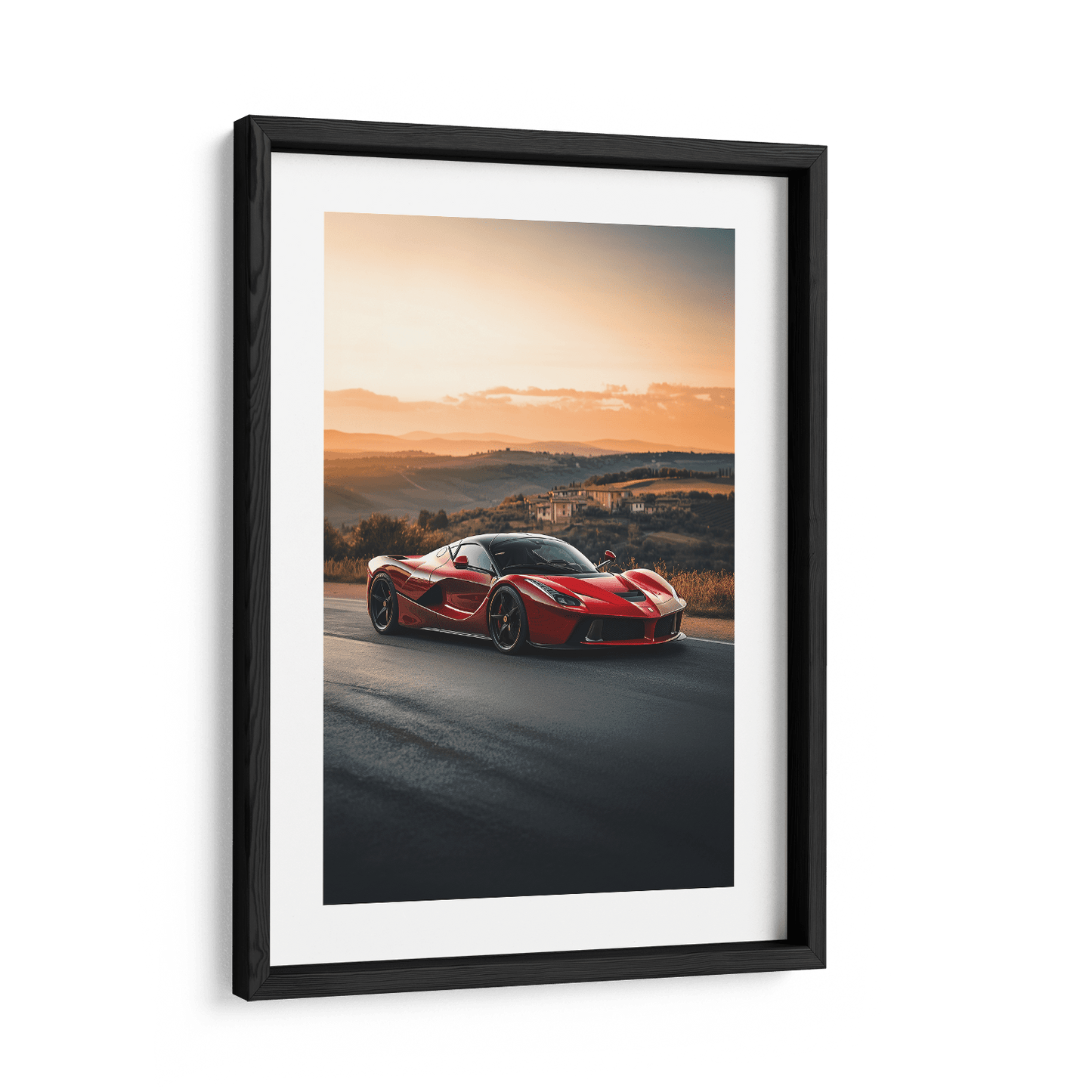 LA FERRARI x ITALY*Papier*40x60*Papier*Kunstwerk*Masculina.nl