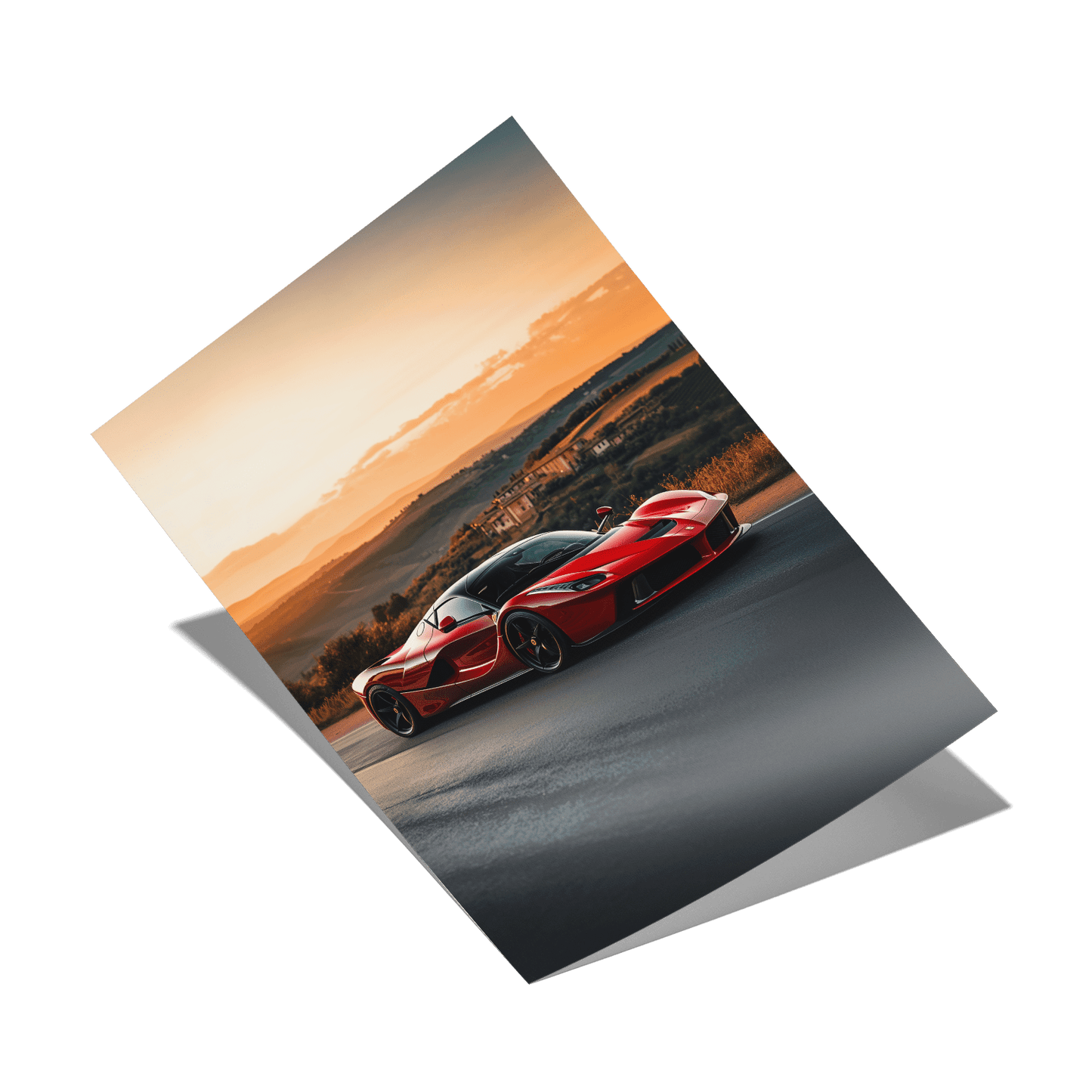 LA FERRARI x ITALY*Papier*40x60*Papier*Kunstwerk*Masculina.nl