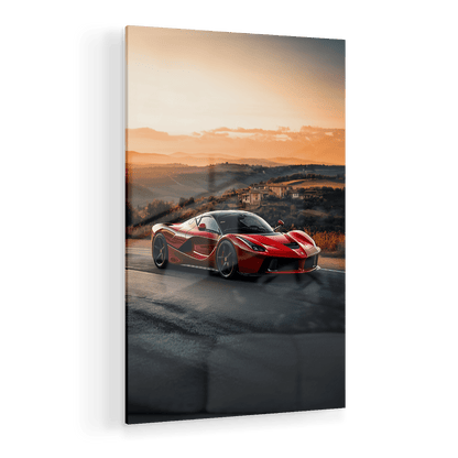 LA FERRARI x ITALY*Plexiglas*40x60*Plexiglas*Kunstwerk*Masculina.nl