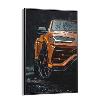LAMBORGHINI URUS x RAIN*Canvas*40x60*Baklijst*Kunstwerk*Masculina.nl