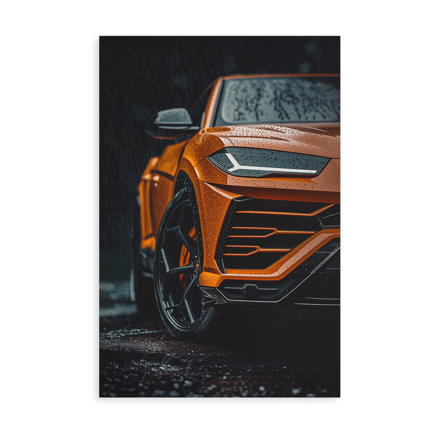 LAMBORGHINI URUS x RAIN*Canvas*40x60*Canvas*Kunstwerk*Masculina.nl