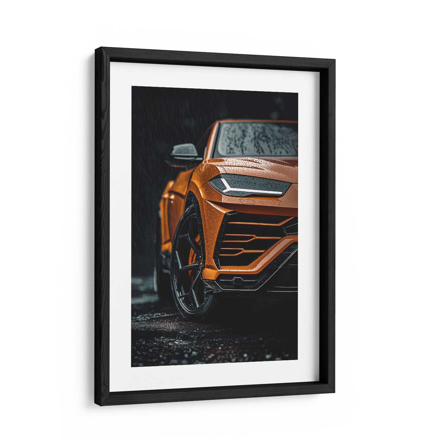 LAMBORGHINI URUS x RAIN*Papier*40x60*Papier*Kunstwerk*Masculina.nl